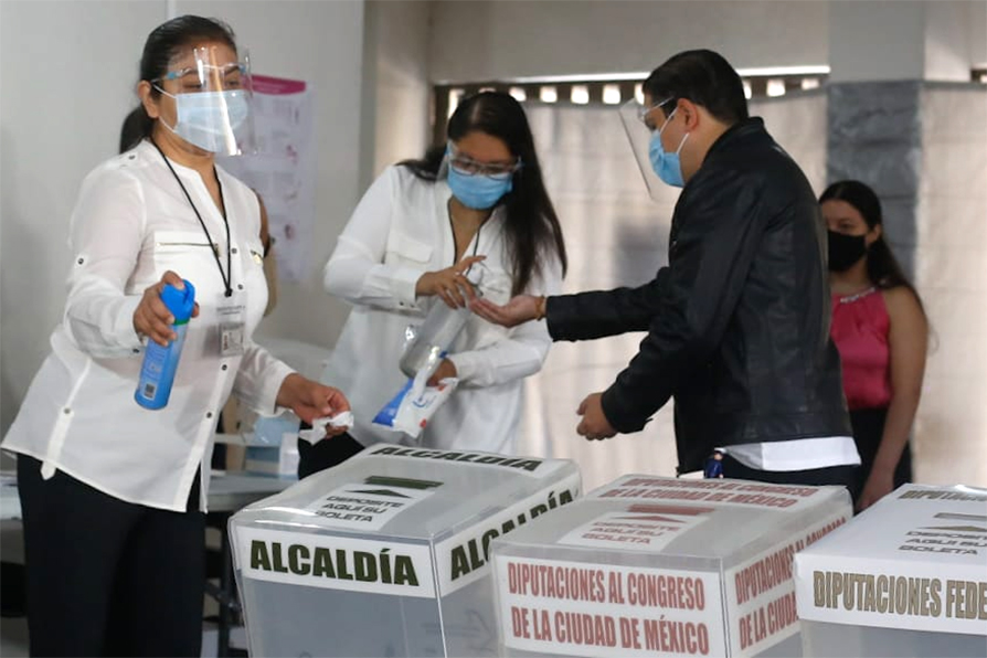 Realizarán la limpieza y desinfectarán dos días antes todos los inmuebles que albergarán las casillas. | Araceli López