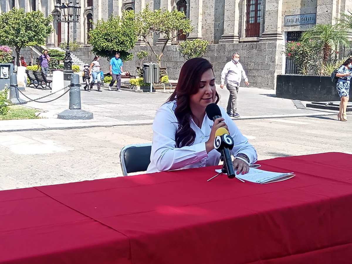 Sofia García Mosqueda, candidata a la presidencia municipal de Guadalajara por el PRI (Roberto Hurtado)