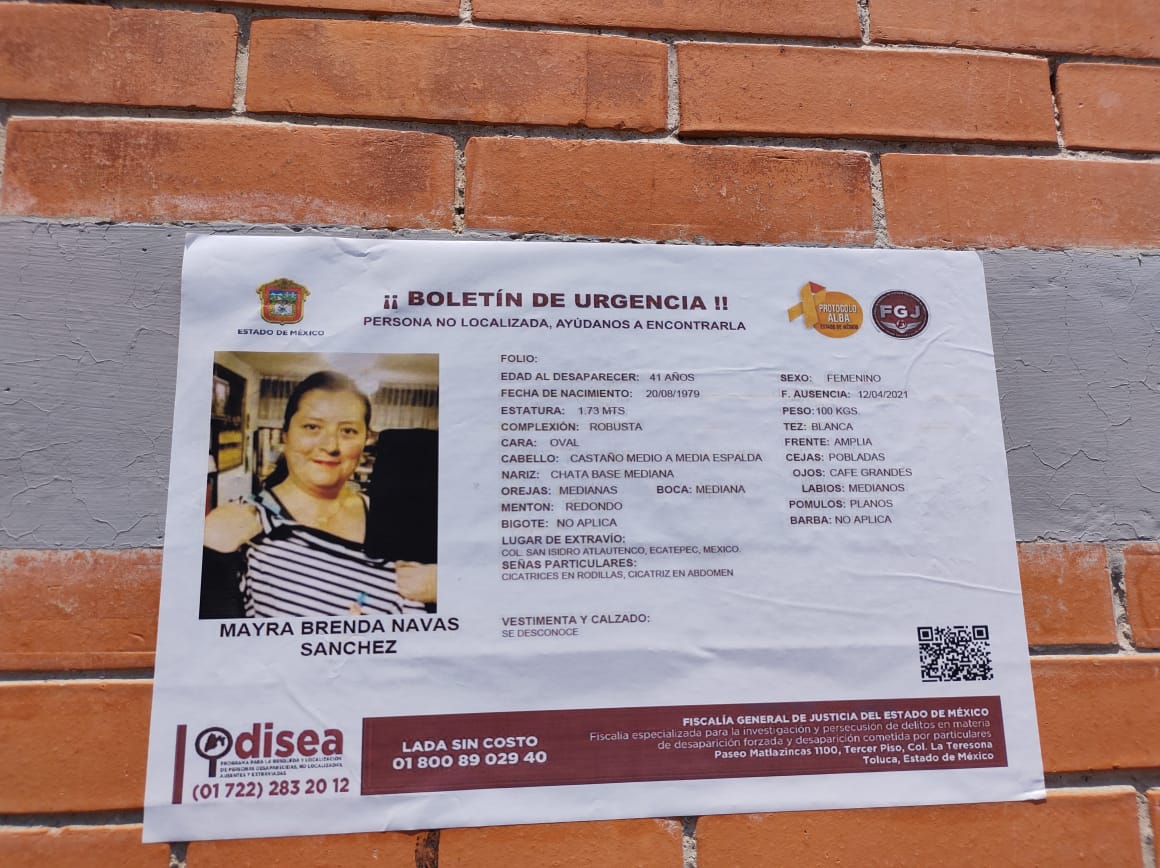 La madre de la  mujer pide investigar a su yerno.
