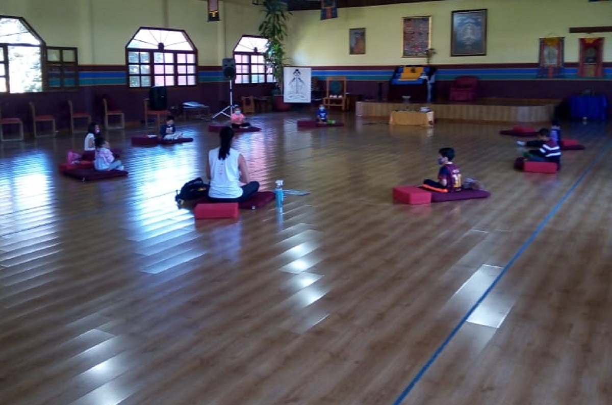 Los niños con esta técnica de yoga aprenden a expresar sus emociones. (Cortesía)