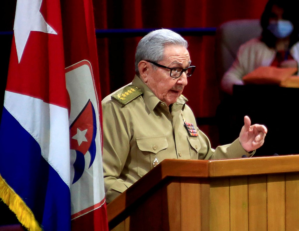 Raúl Castro, el ex líder del Partido Comunista de China. (AFP)