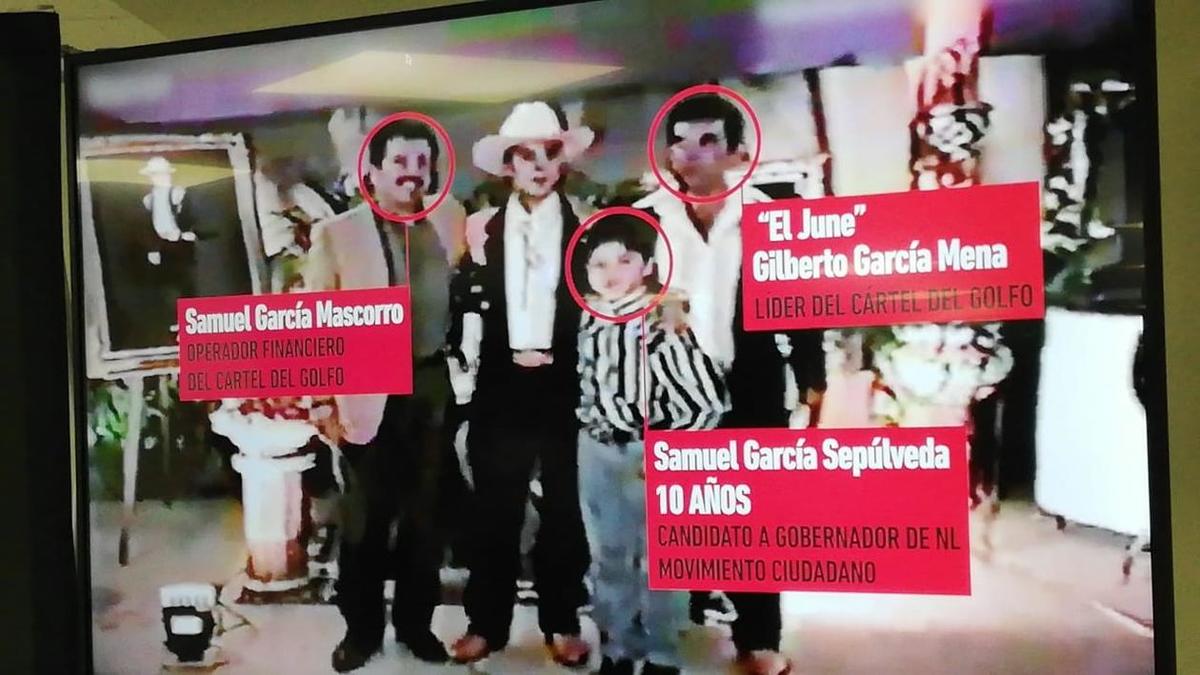 Samuel García y Cártel del Golfo. Foto: Especial