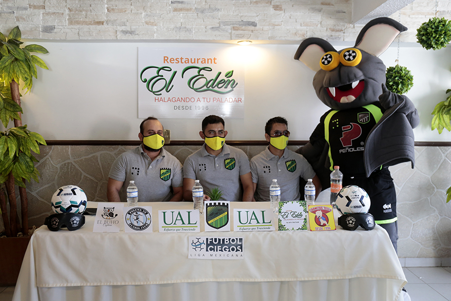 El fin de semana pasado se hizo la alianza entre la Liga MX y la Liga de Futbol para Ciegos. (Mauricio Román)