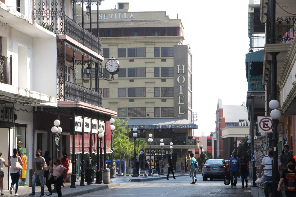 Arquitectura zona centro de Tampico (Foto: Yazmín Sánchez)