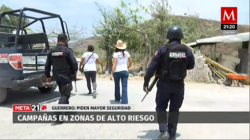 Campañas electorales de alto riesgo en Chilapa, Guerrero
