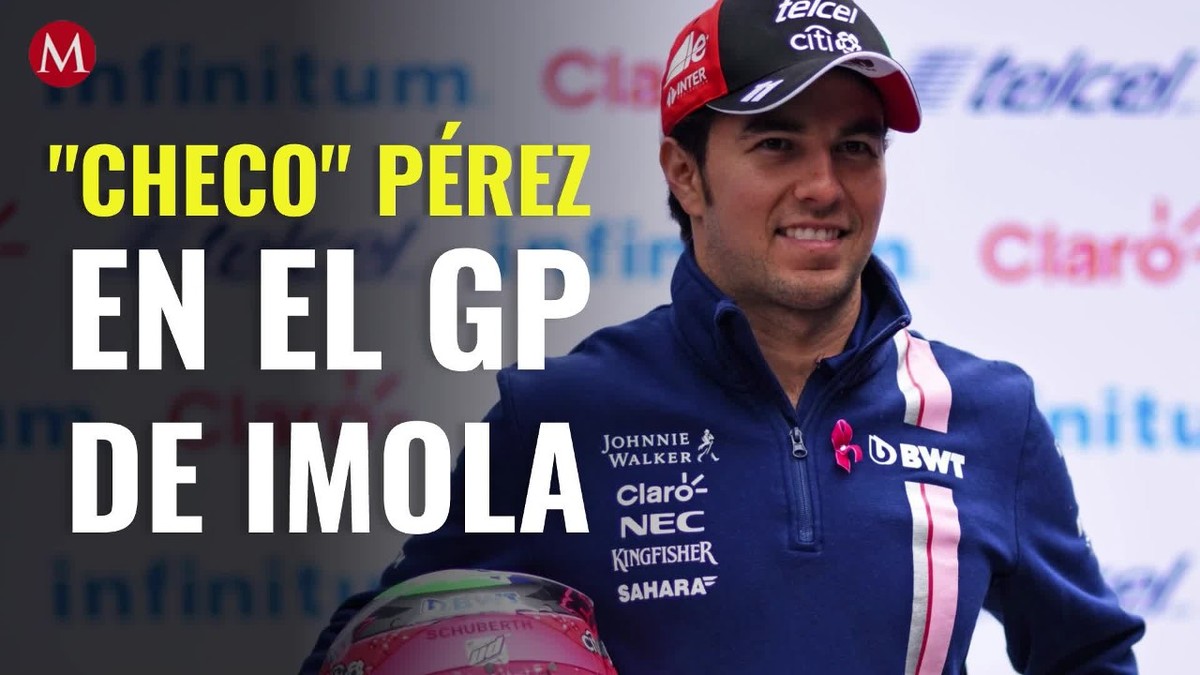 'Checo' Pérez arrancará en la segunda posición en el Gran Premio de Imola