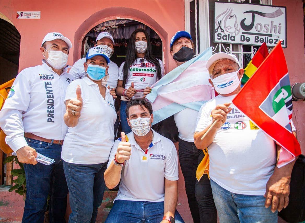 Christian Castro Bello es candidato a la gubernatura de Campeche por la coalición Va X México. (Especial)