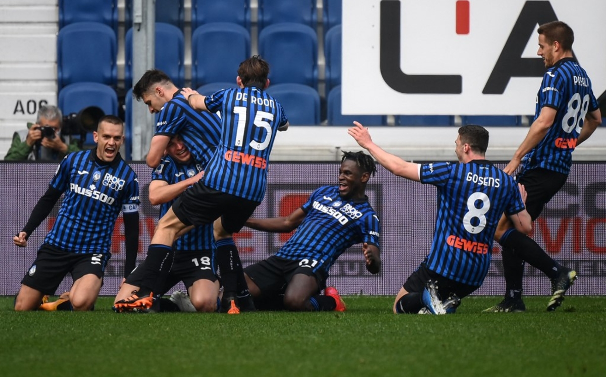 Atalanta derrotó a la Juventus (AFP)