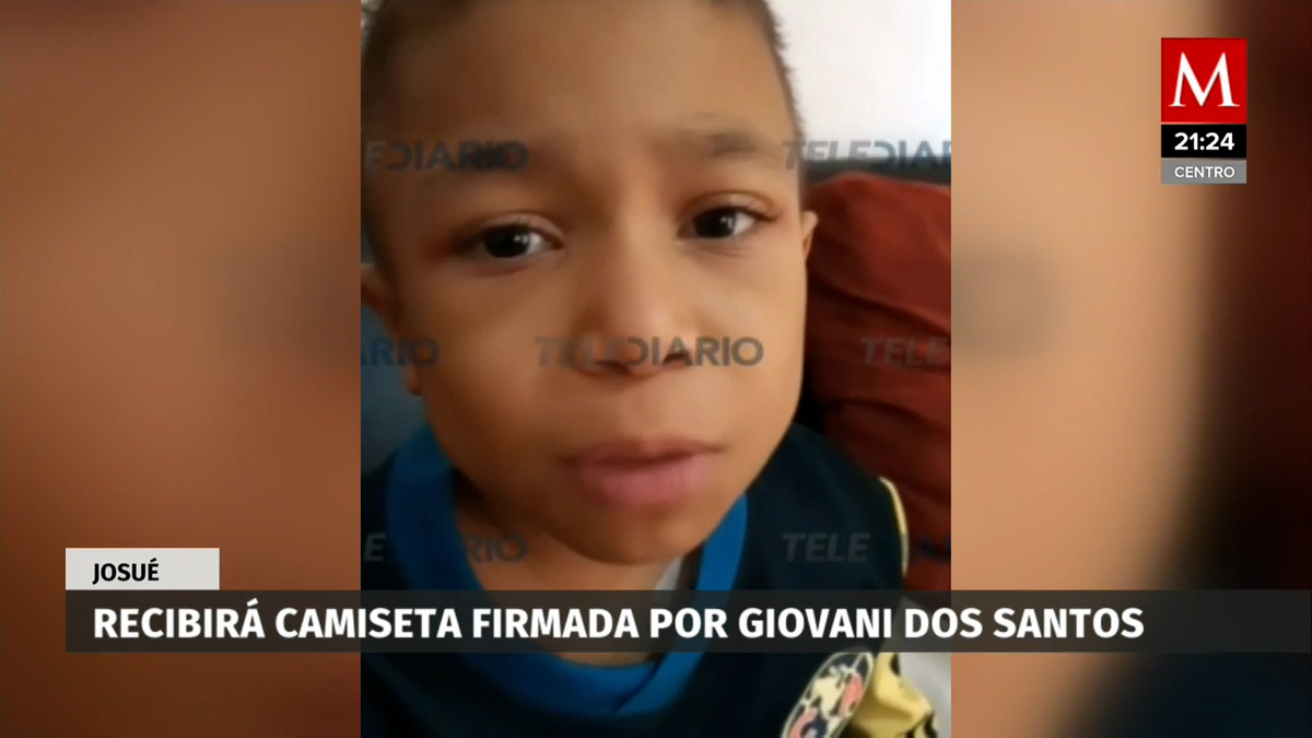Giovani dos Santos enviará jersey firmado a niño que recibirá trasplante de riñón
