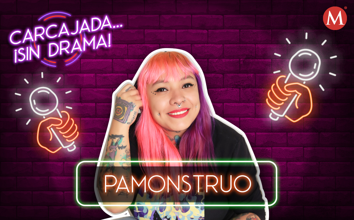 Pamonstruo, una comediante en ascenso. (MILENIO)