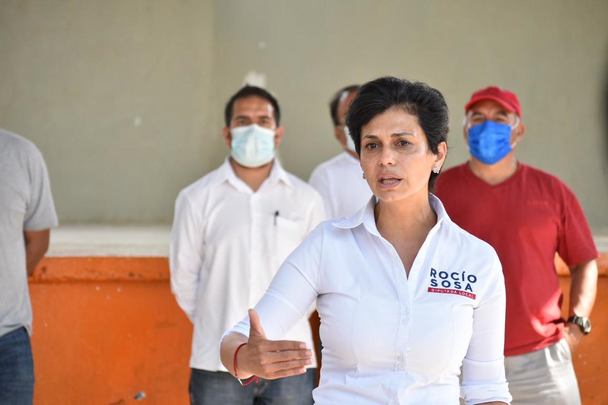 , Rocío Jacqueline Sosa, candidata a diputada local por el distrito X de Apan de la coalición “Va por Hidalgo”. (Cortesía)