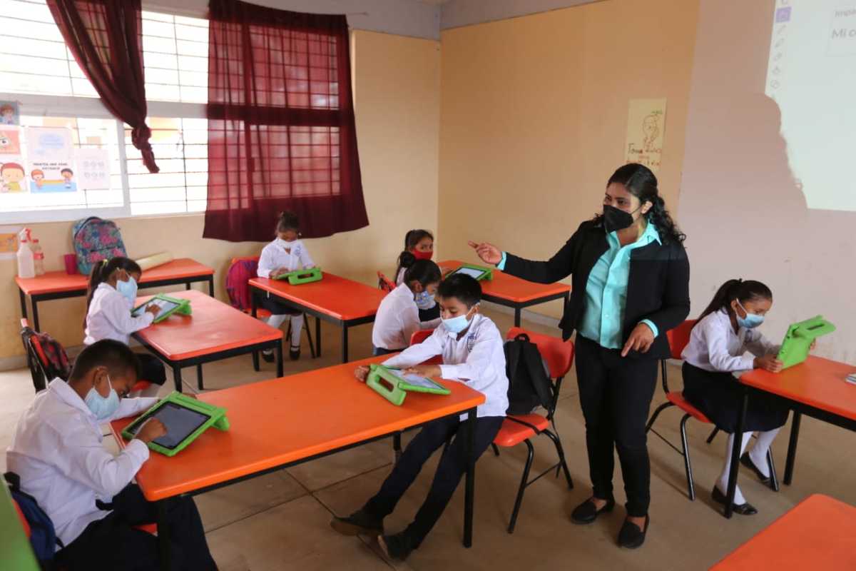 Campeche fue el primer estado en regresar a clases presenciales./ Javier Ríos