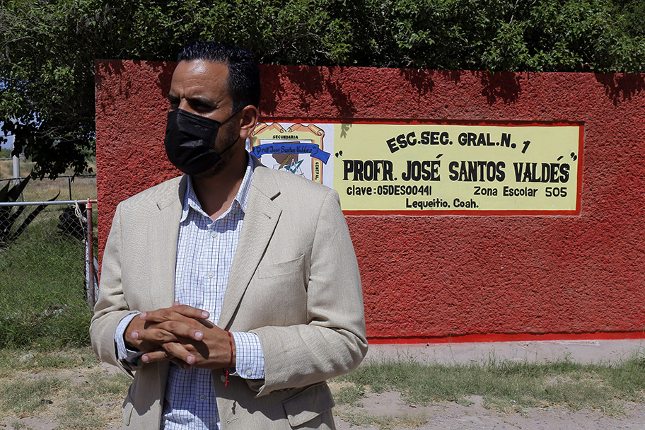 Christian González profesor de La Laguna. (Mauricio Román)