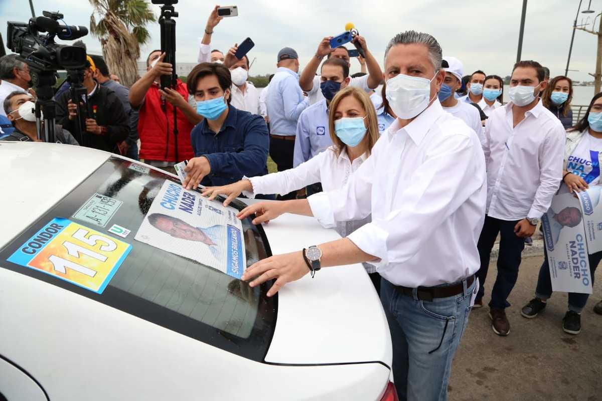 Chucho Nader propone continuar el progreso de Tampico. (Yazmín Sánchez)