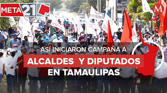Así empiezan las campañas de candidatos a alcaldes y diputados locales en Tamaulipas