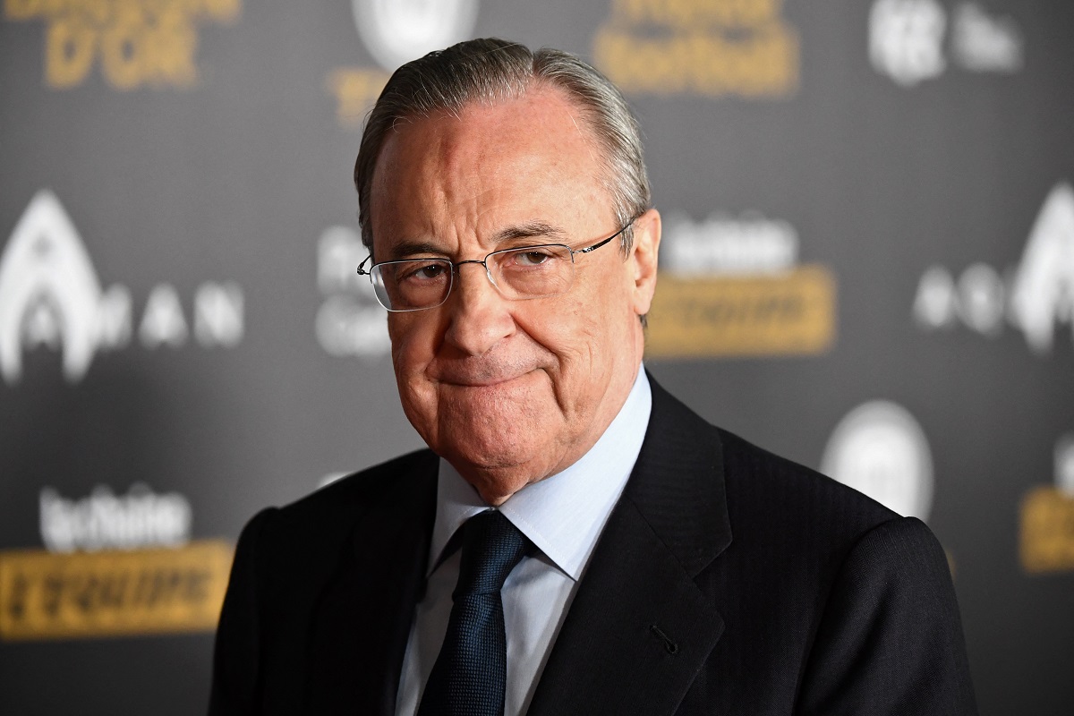 Florentino Pérez, presidente de la Superliga europea (AFP)
