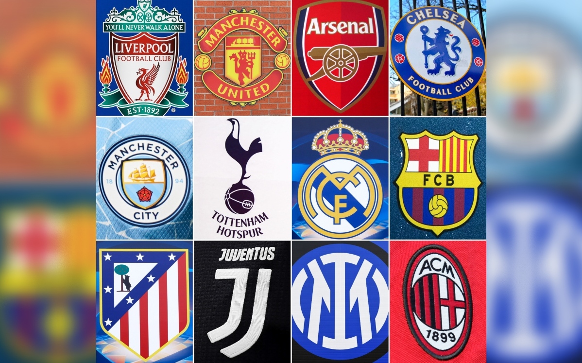 Equipos que formarían la Superliga europea