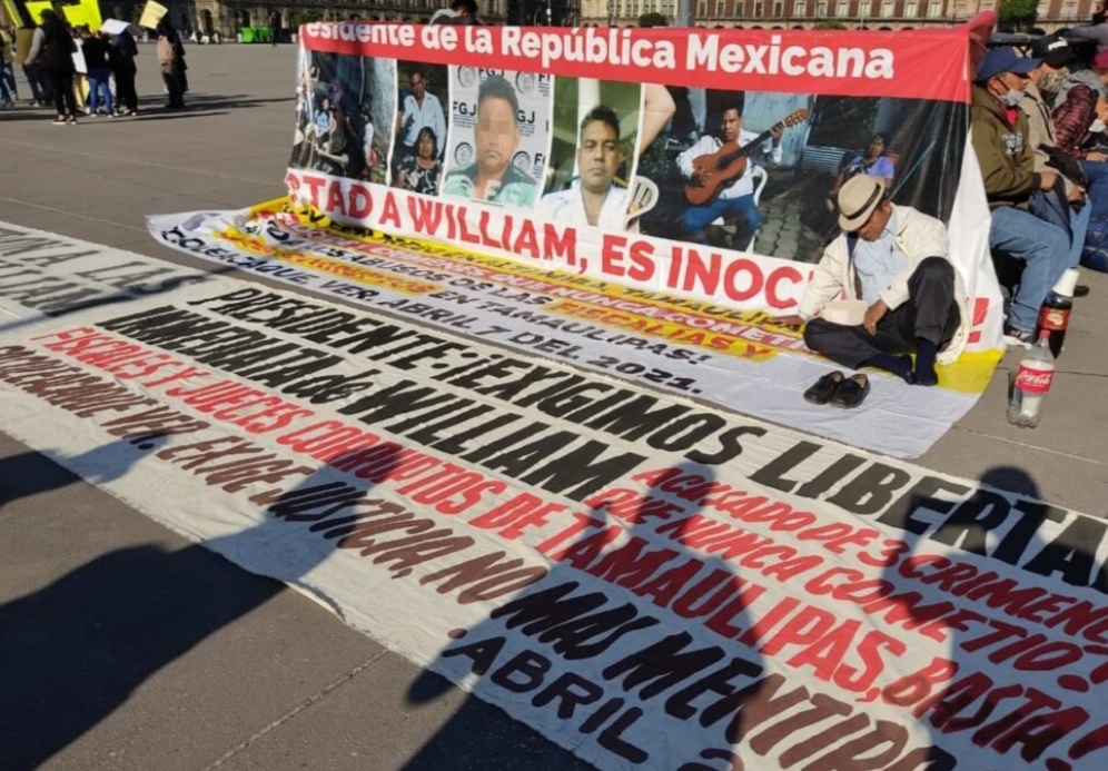 Pidieron justicia al presidente Andrés Manuel López Obrador.
