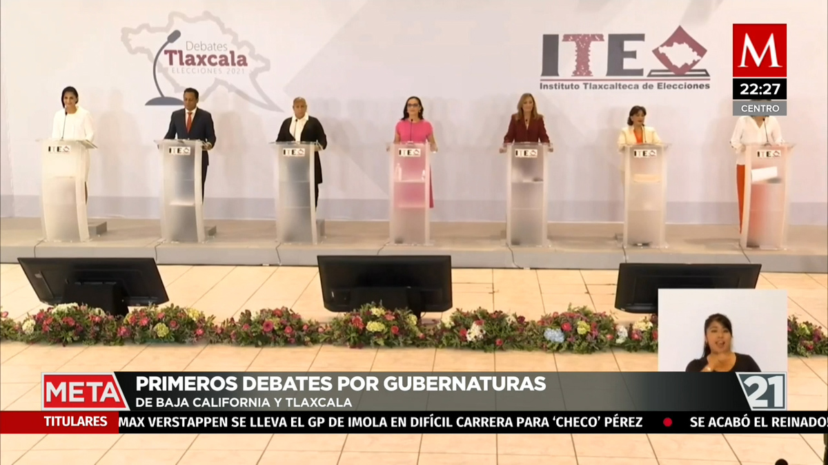 Salud y trata de personas los temas debatidos entre candidatos a la gubernatura