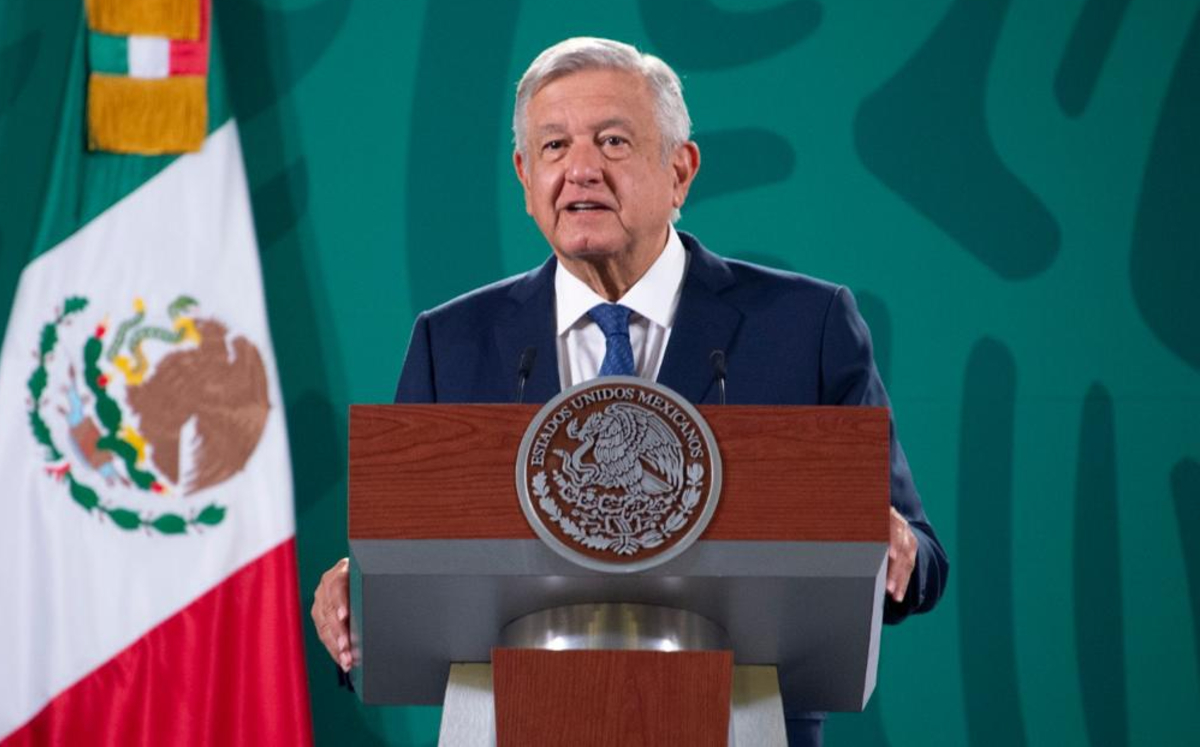 El 20 de abril, el Presidente encabezó su conferencia mañanera desde Palacio Nacional. (Cortesía)