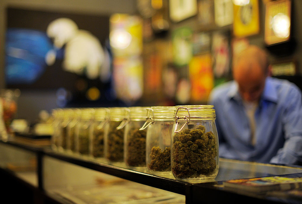 Dispensario de mariguana en  Los Ángeles, California. Foto: Getty Images
