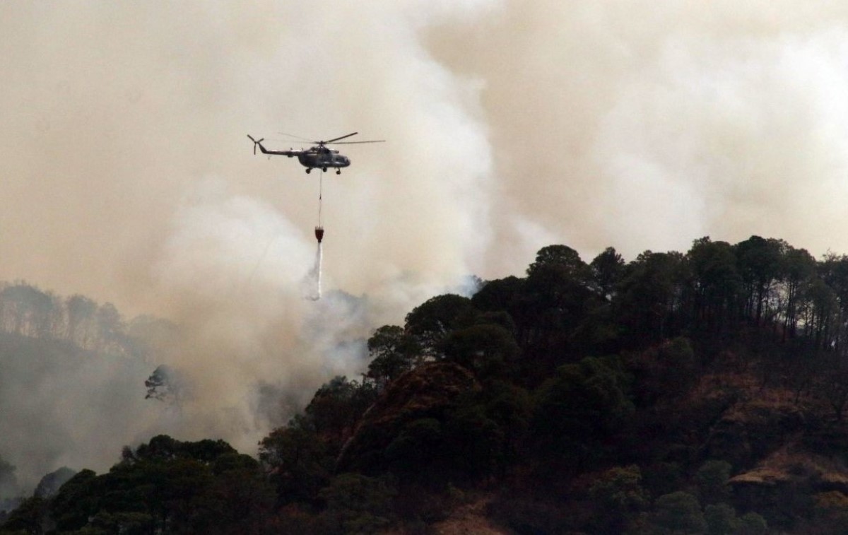En la CdMx van 888 incendios forestales en lo que va del 2021. | Cuartoscuro