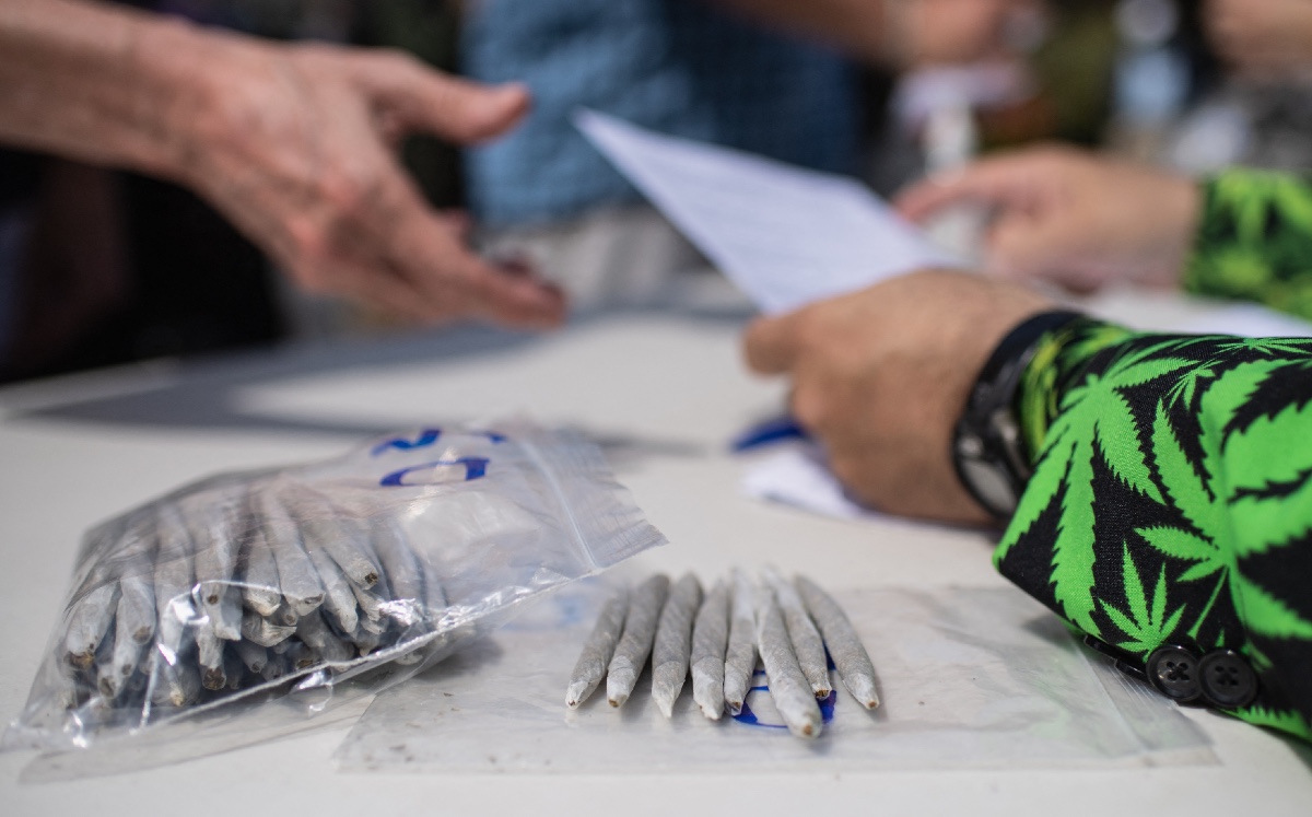 4/20 es un código de la marihuana y su celebración. (AFP)