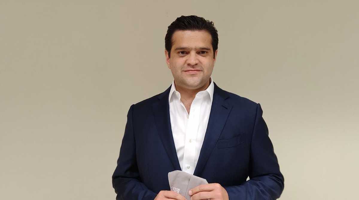 Francisco Cienfuegos, candidato de la coalición ‘Va Fuerte por Nuevo León’.