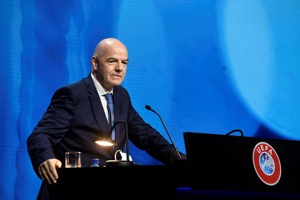 Gianni Infantino, presidente de FIFA (AFP)