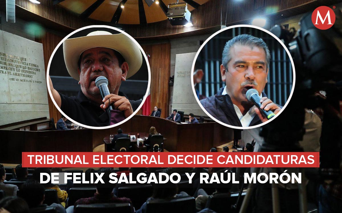 Sigue en Notivox los argumentos de los magistrados sobre las candidaturas de Salgado y Morón. | Diseño: Mauricio Ledesma