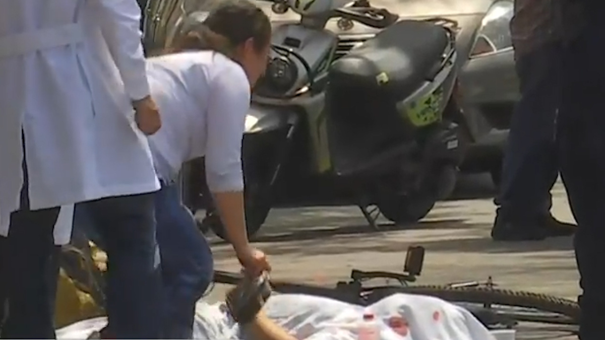 Muere ciclista tras ser atropellado en Azcapotzalco