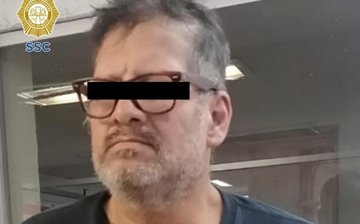 El presunto responsable fue detenido en la colonia San Francisco Tetecala de Azcapotzalco. (SSC)