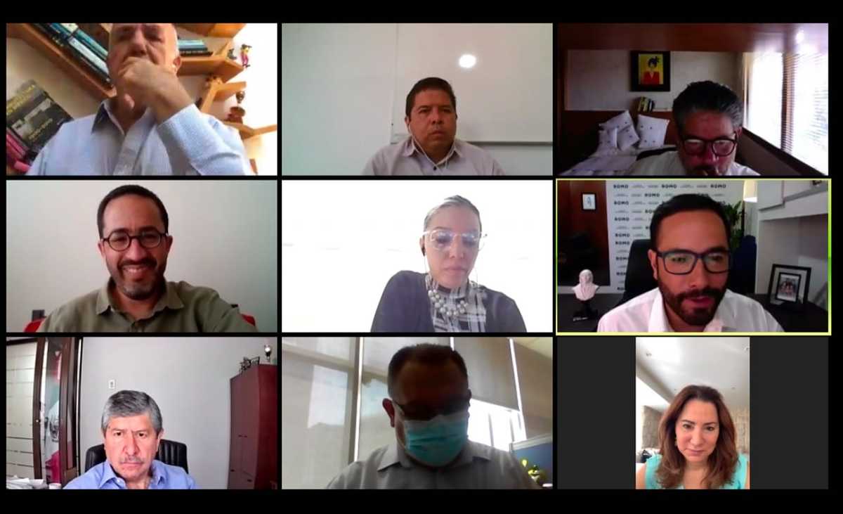 Víctor Romo se reunió vía virtual con la Antad | Especial