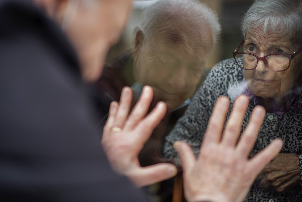 Ambos ancianos se conocieron en 1953. | AP