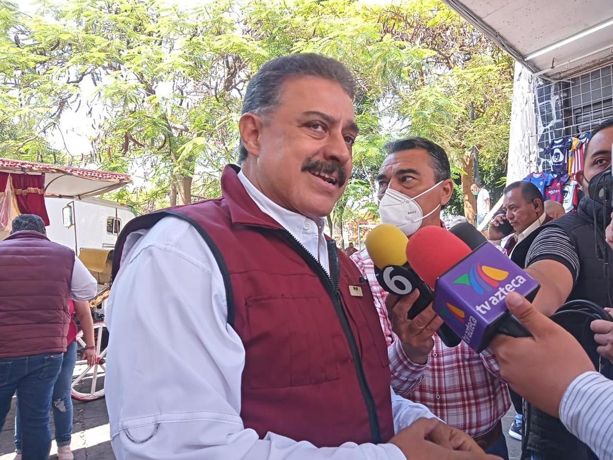 Carlos Lomelí, se comprometió a mejorar de fondo la seguridad. (Roberto hurtado)