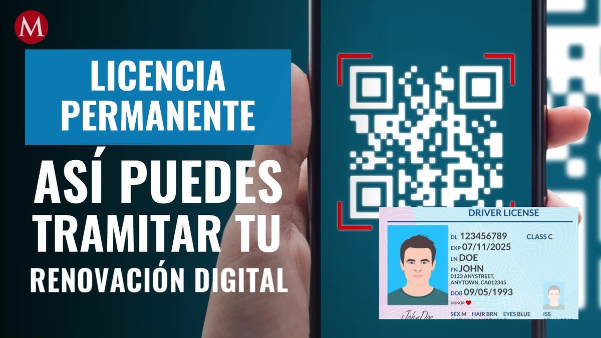 ¿Licencia permanente? Así puedes tramitar tu renovación digital