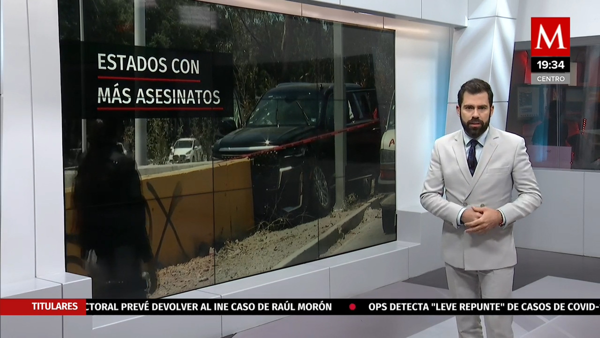 Los estados con más asesinatos