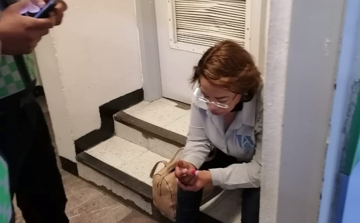 La mujer cayó a las vías de la estación UAM-I. |Especial