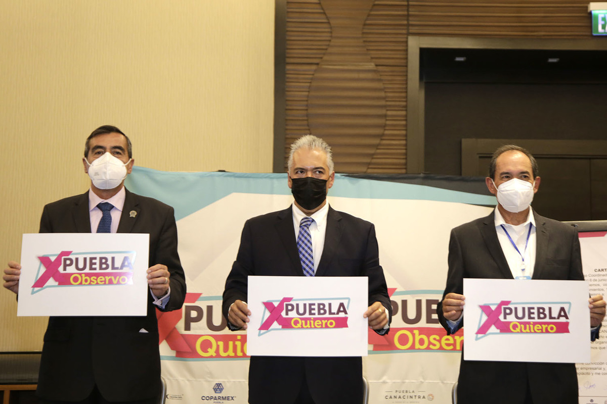 Presentación de iniciativas XPuebla Observo y XPuebla Quiero. (Agencia Enfoque)