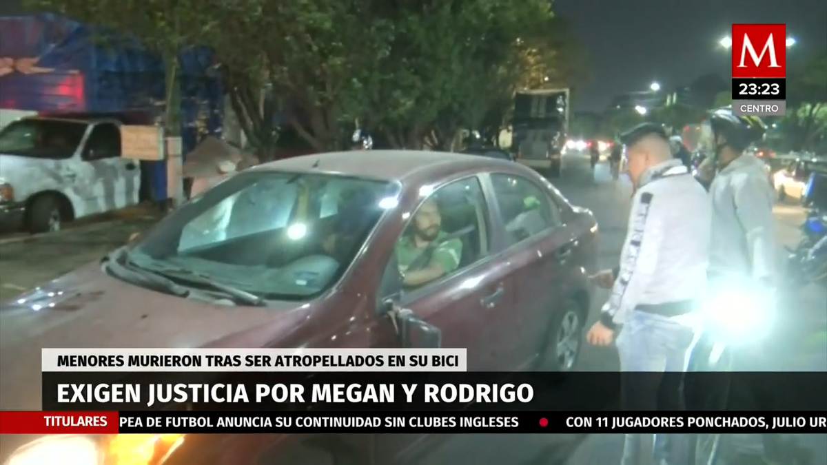 Rodada por muerte de dos menores ciclistas en CdMx deja un lesionado