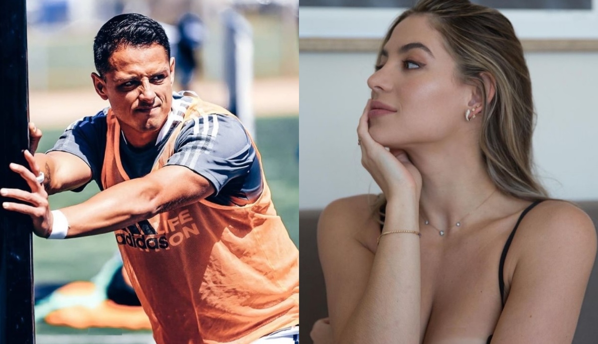 Chicharito Hernández y Sarah Kohan (Instagram)