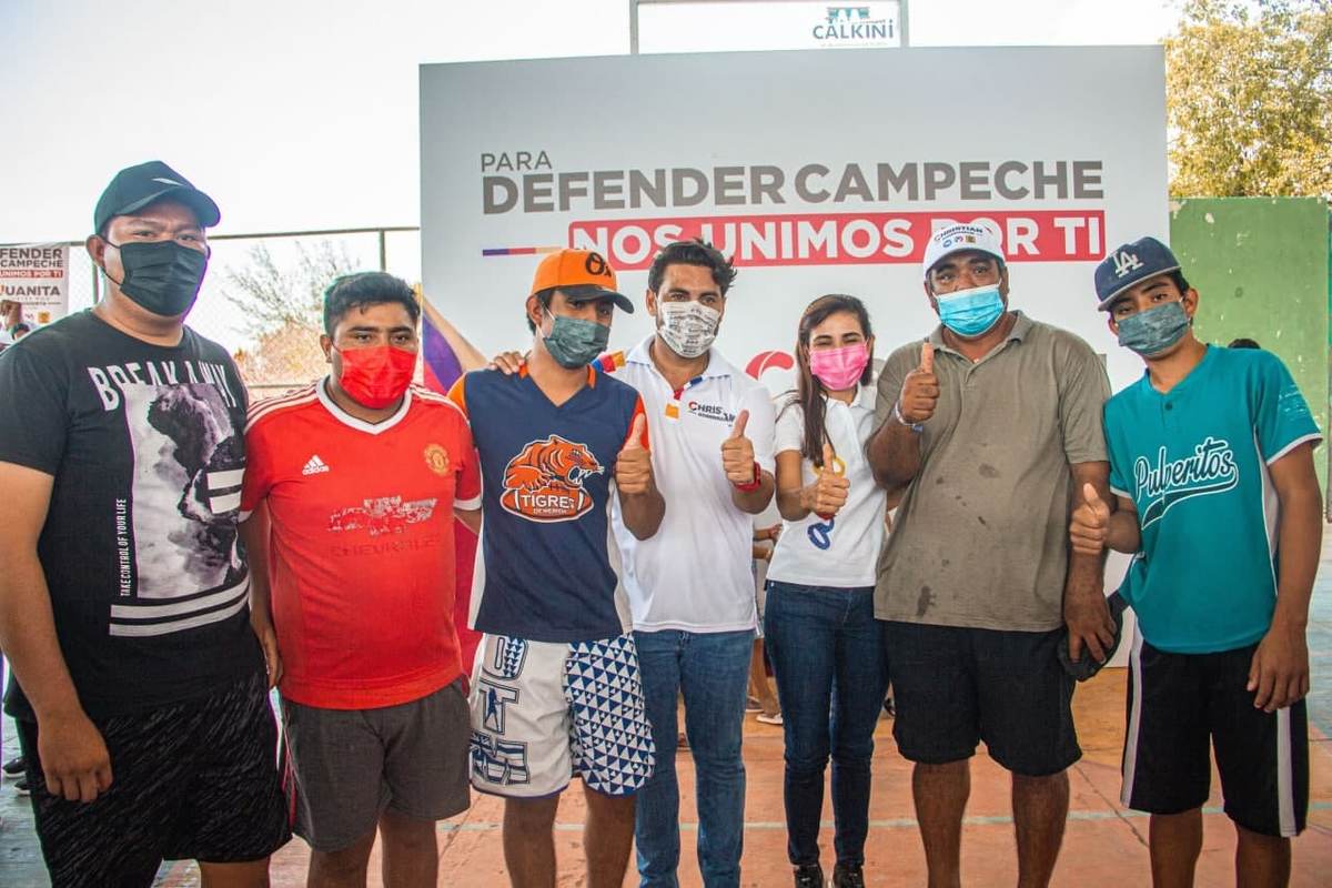 Christian Castro Bello, candidato a la gubernatura de Campeche.