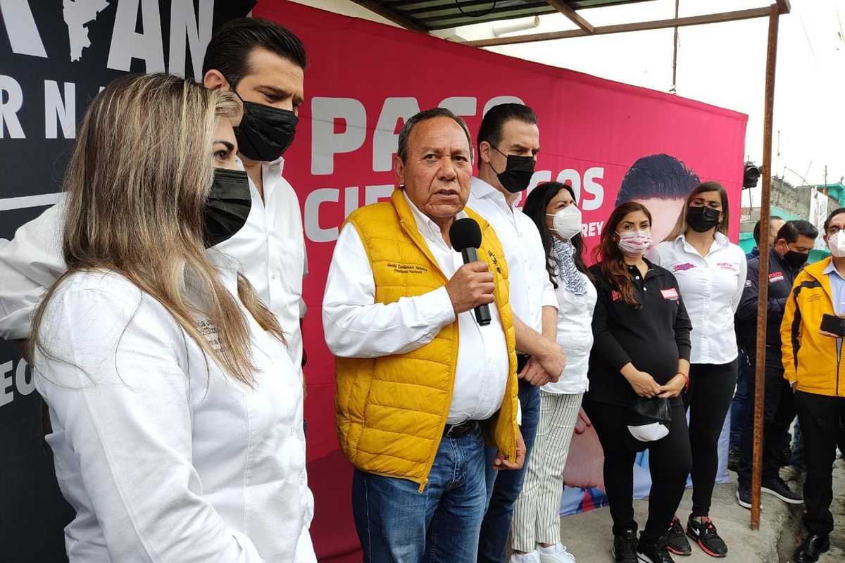 Jesús Zambrano, dirigente nacional del PRD. Foto: Orlando Maldonado.