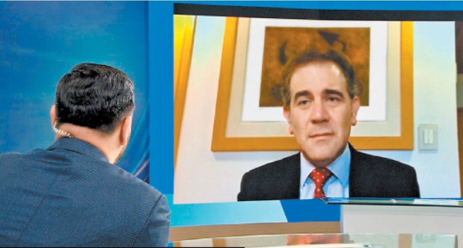 La charla con el consejero presidente para META 21. (Especial)