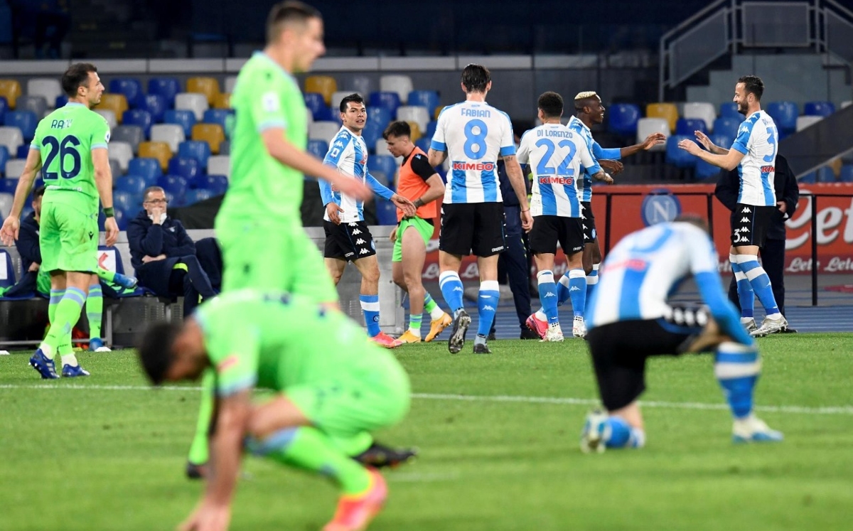 Napoli derrotó a Lazio (EFE)