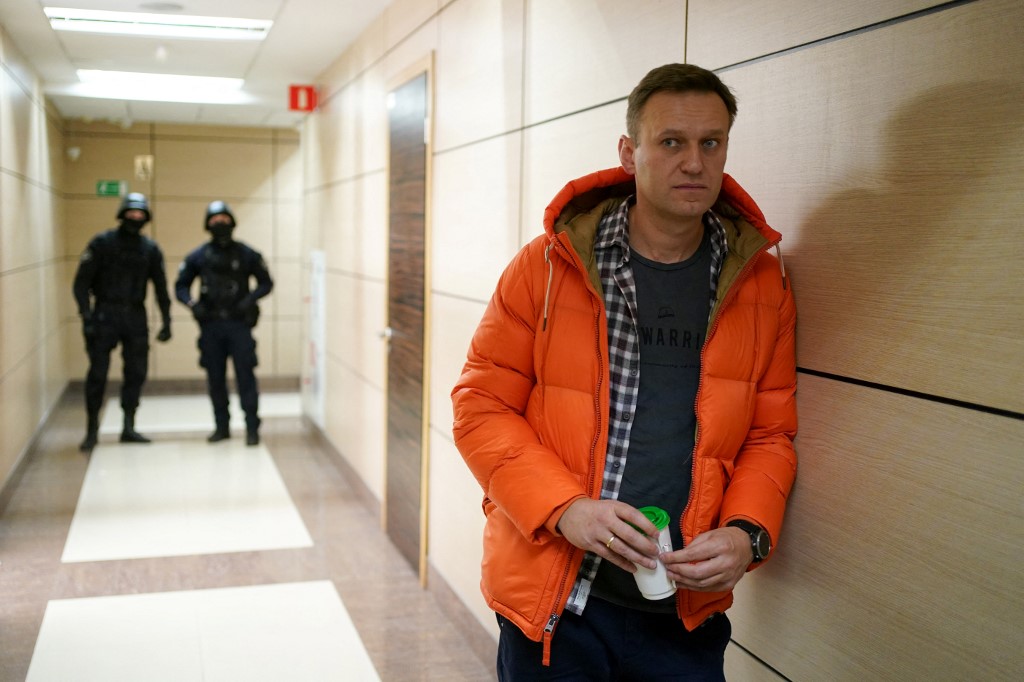 Alexei Navalni está preso en Rusia desde hace algunos meses, tras regresar de Alemania después de que fuese envenenado. (AFP)