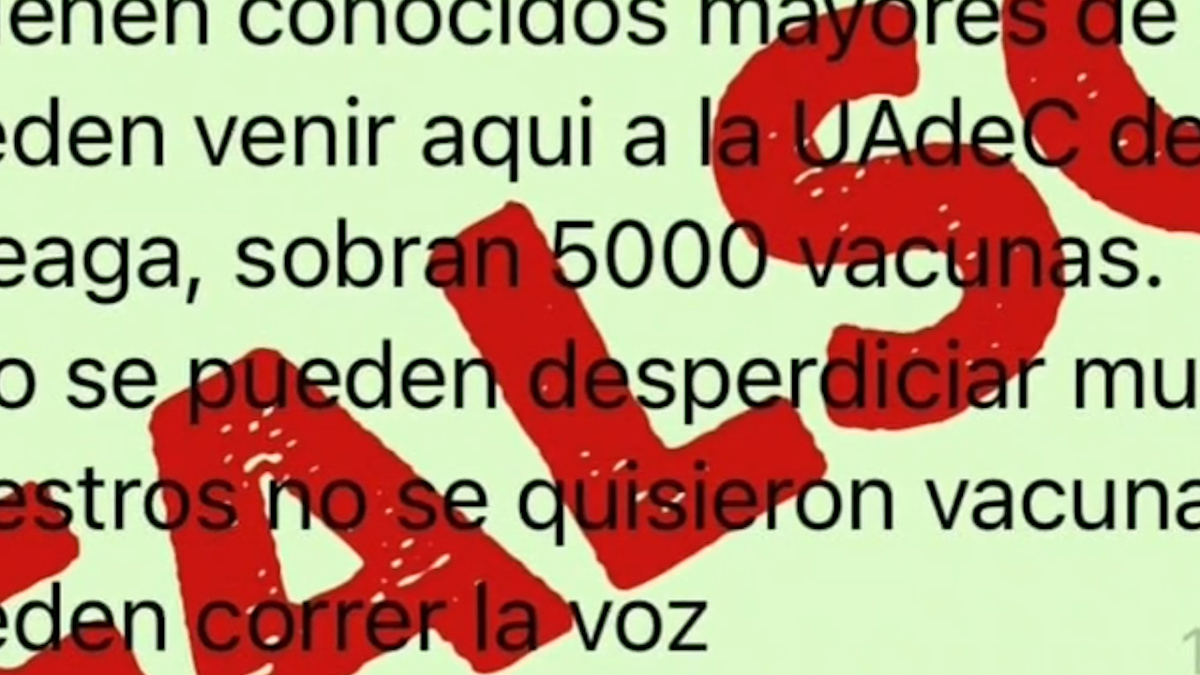 Autoridades piden no hacer caso a noticias falsas. Coahuila