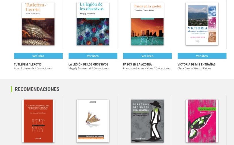 Biblioteca Virtual del Estado de Tamaulipas.