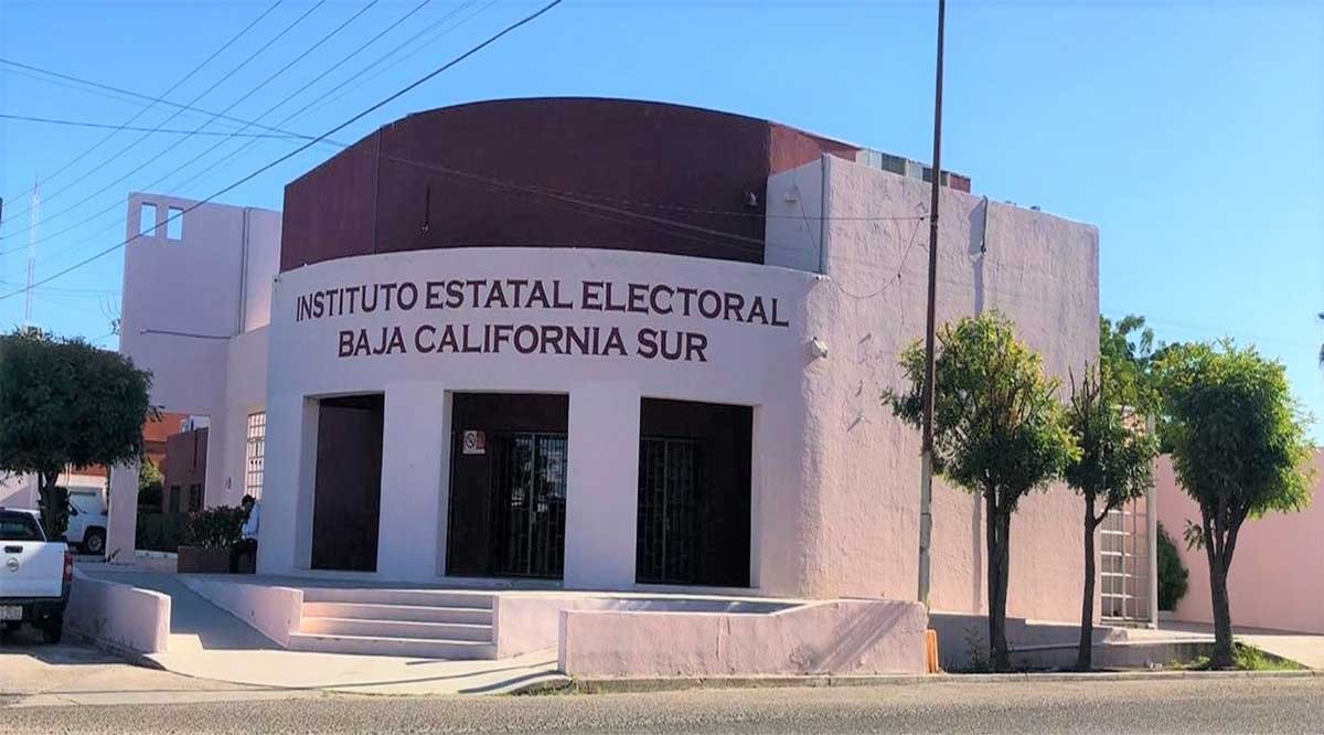 Cede del Instituto Estatal Electoral de Baja California Sur. (Margarita Rojas)