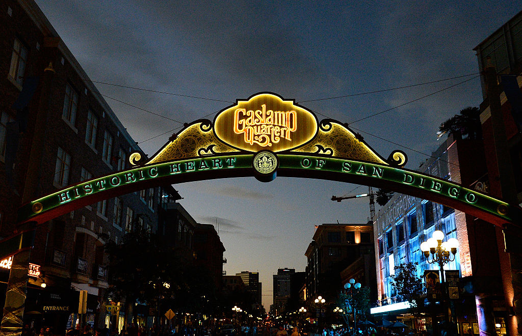 Gaslamp Quarter, San Diego.
